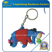 PVC-Esel-Entwurfs-Tier Keychain